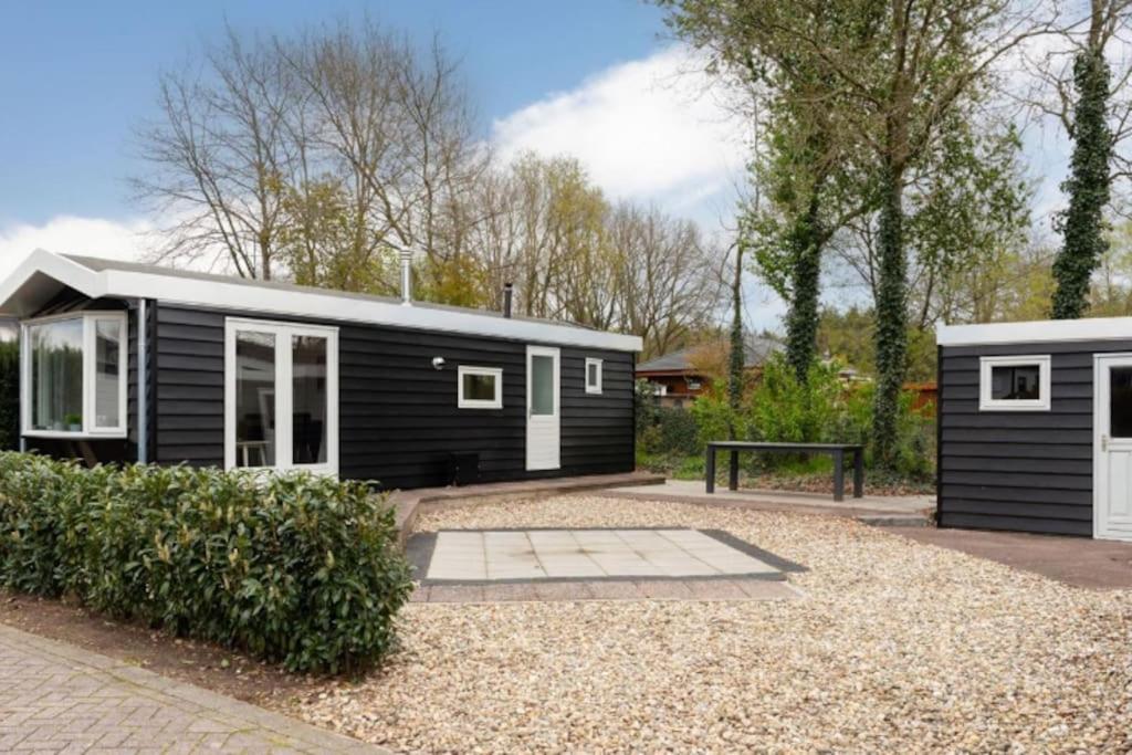 Ideaal Veluwe Bos Chalet Met Sfeervolle Pelletkachel Putten Kültér fotó