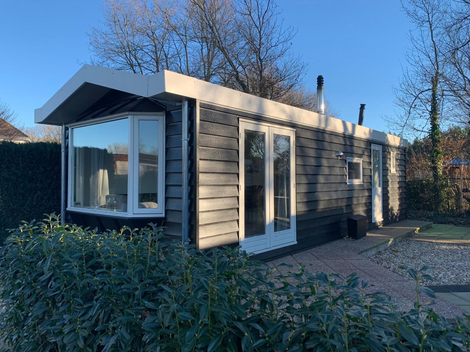 Ideaal Veluwe Bos Chalet Met Sfeervolle Pelletkachel Putten Kültér fotó